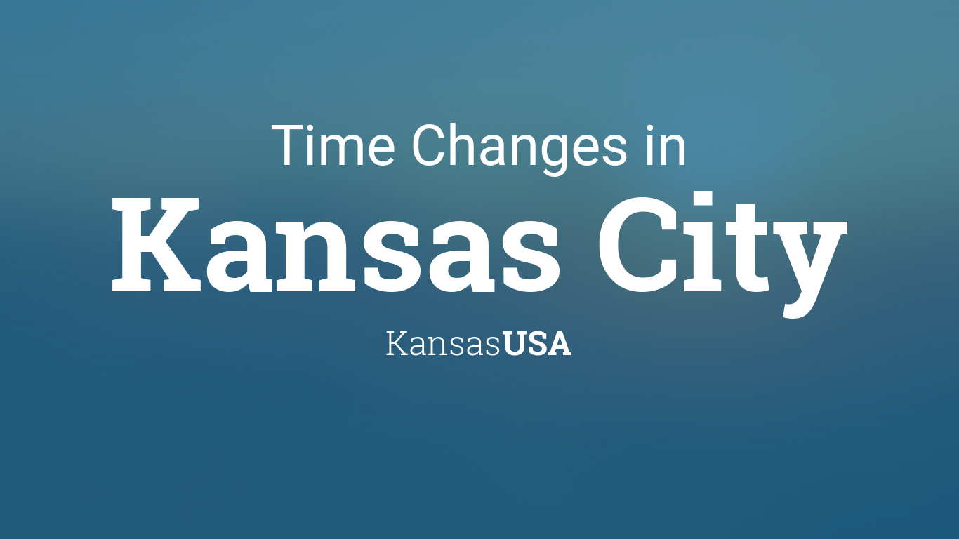 Daylight Saving Time Changes 2024 in Kansas City, Kansas, USA